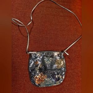 Whiting and Davis vintage crossbody bag